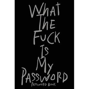 Password Book: Effortless Password Organization for Seniors, User-Friendly Large